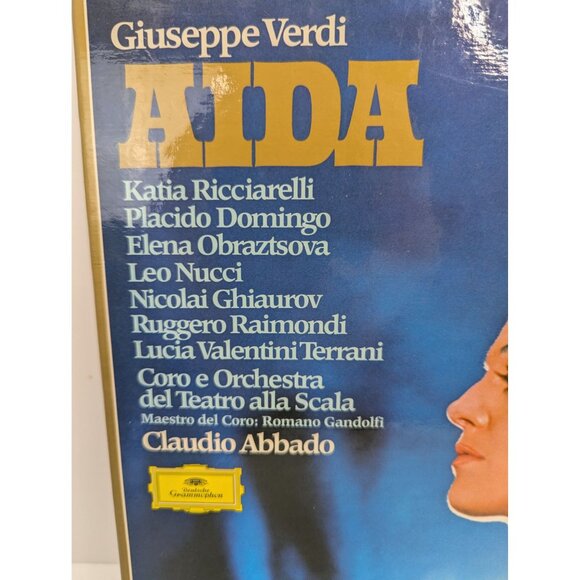 Giuseppe Verdi Aida Deutsche Grammophon 3 LP 2741 014 1982 - Picture 2 of 8